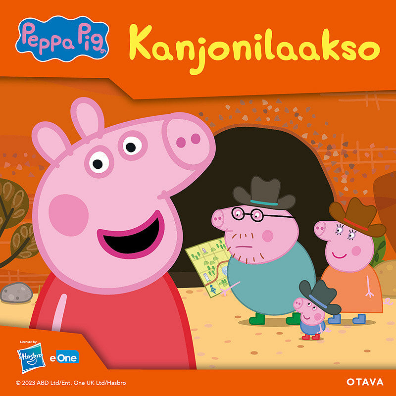 Pipsa Possu - Kanjonilaakso – Ljudbok