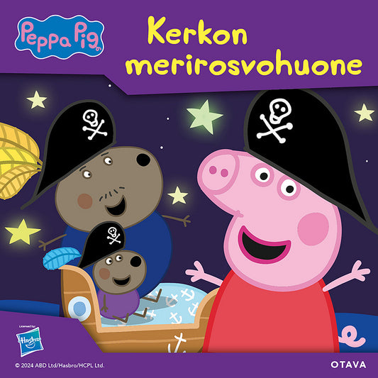 Pipsa Possu - Kerkon merirosvohuone – Ljudbok