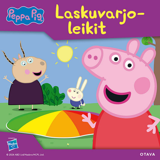 Pipsa Possu - Laskuvarjoleikit – Ljudbok