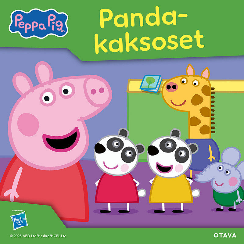 Pipsa Possu - Pandakaksoset – Ljudbok