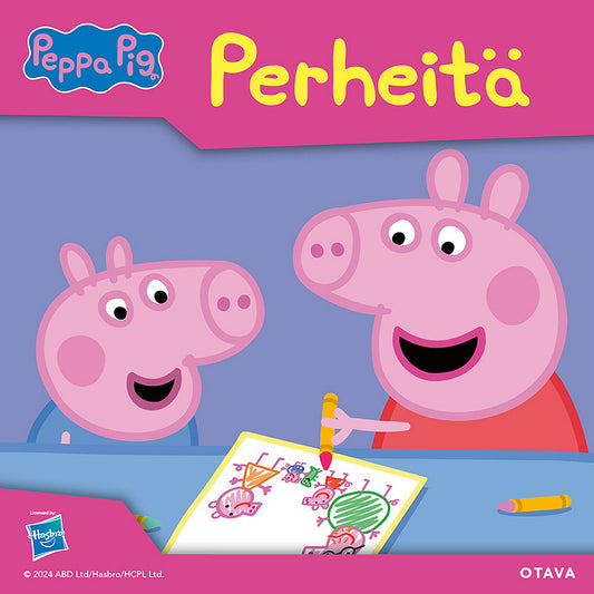 Pipsa Possu - Perheitä – Ljudbok