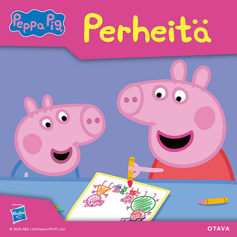 Pipsa Possu - Perheitä – Ljudbok
