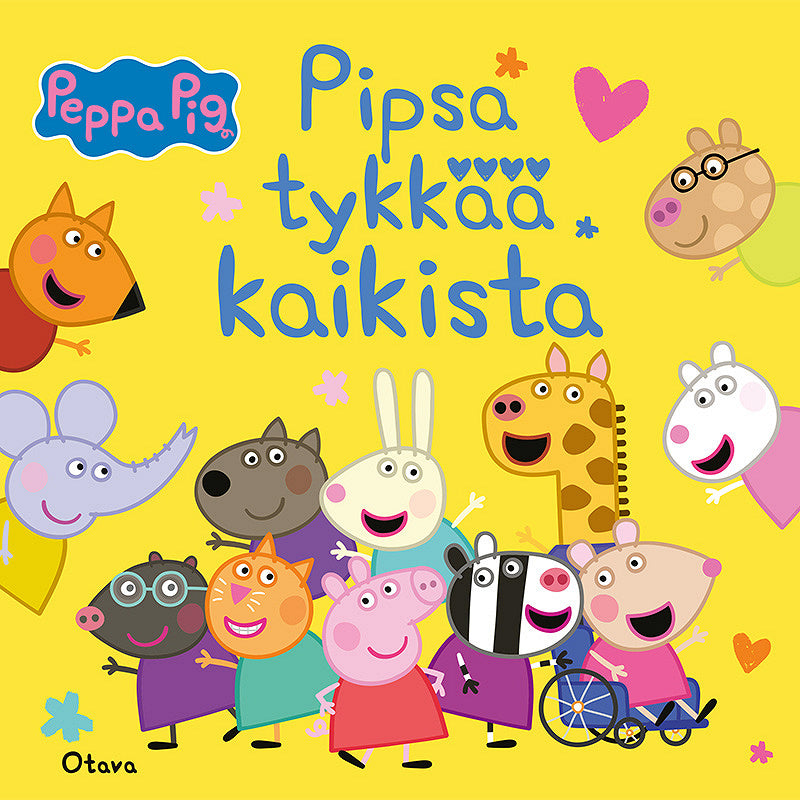 Pipsa Possu - Pipsa tykkää kaikista – Ljudbok