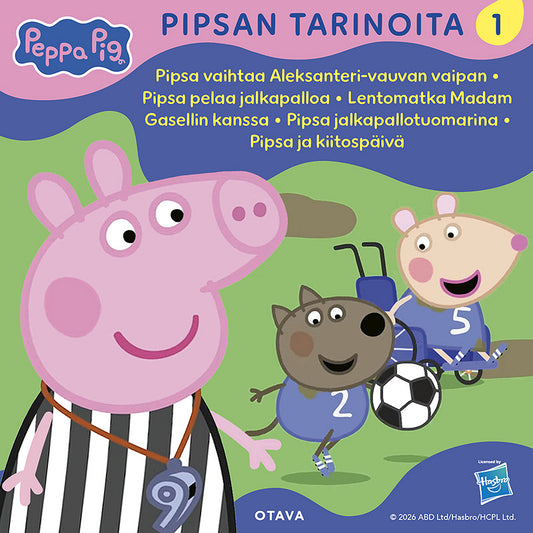 Pipsa Possu - Pipsan tarinoita 1 – Ljudbok