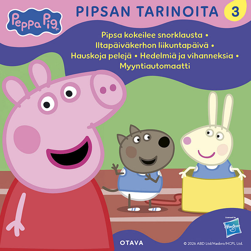 Pipsa Possu - Pipsan tarinoita 3 – Ljudbok