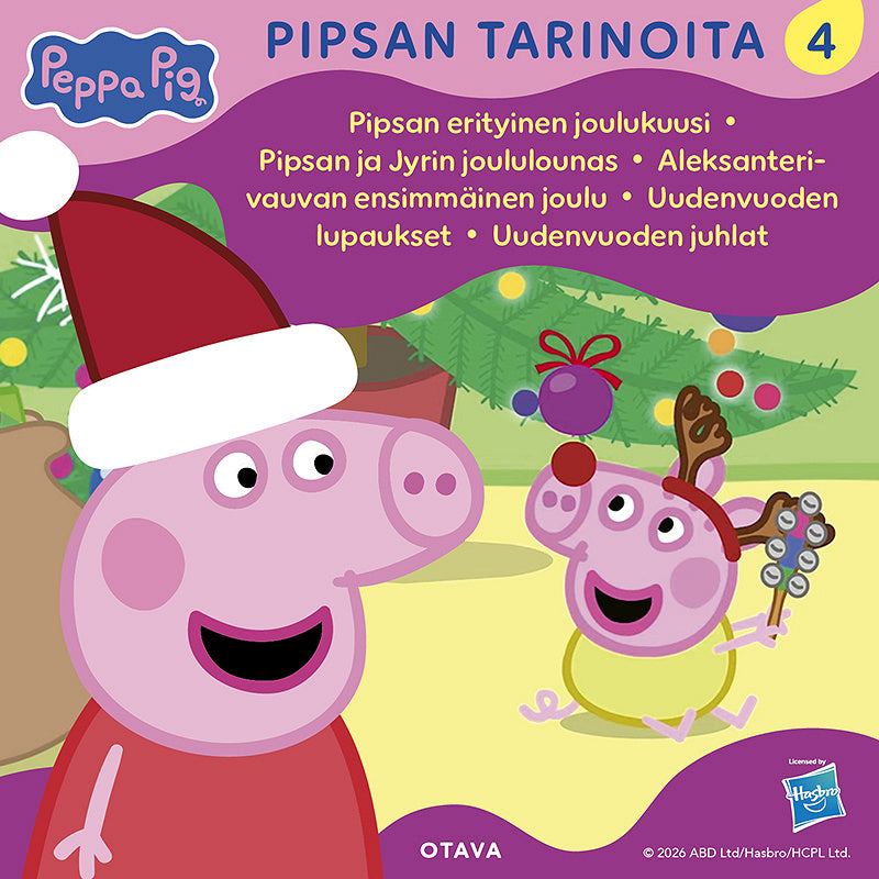 Pipsa Possu - Pipsan tarinoita 4 – Ljudbok