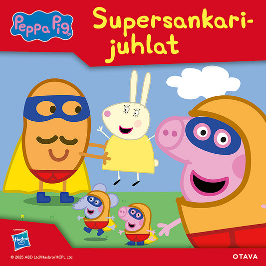 Pipsa Possu - Supersankarijuhlat – Ljudbok