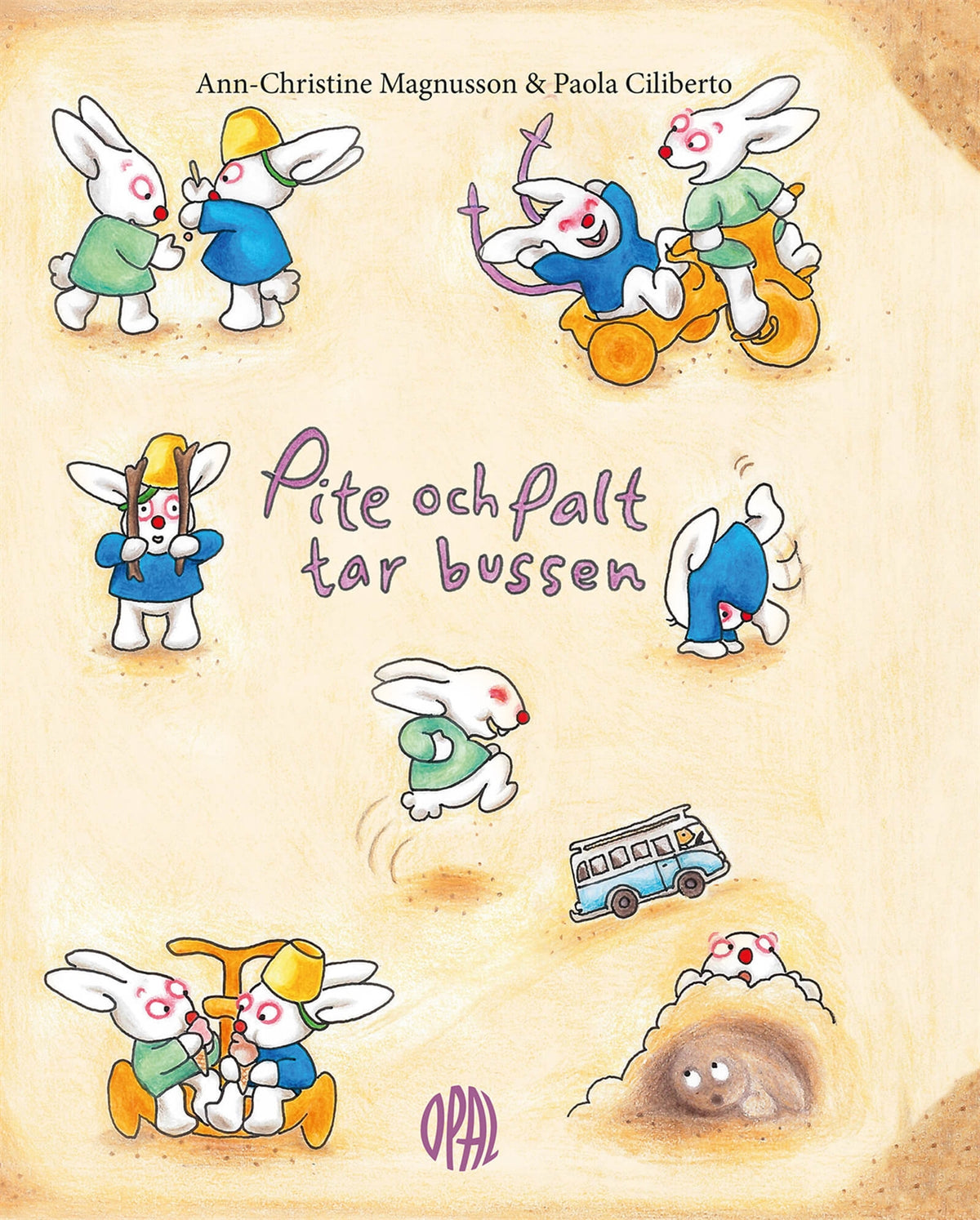 Pite och Palt tar bussen – E-bok