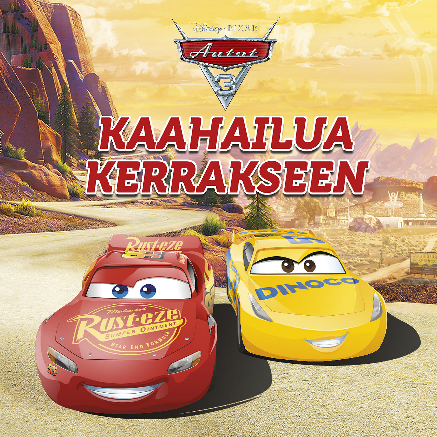Pixar Autot. Kaahailua kerrakseen – Ljudbok