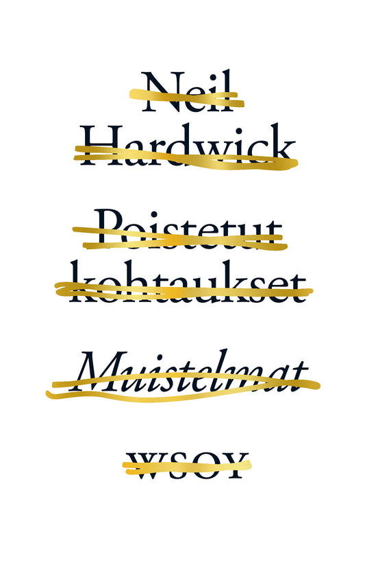 Poistetut kohtaukset – E-bok