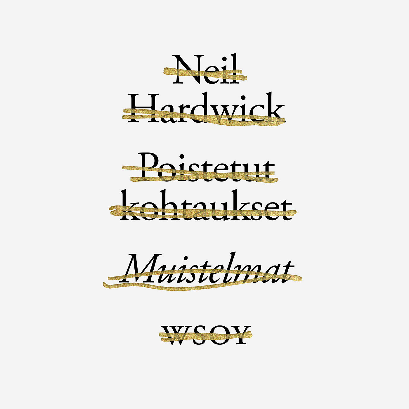 Poistetut kohtaukset – Ljudbok