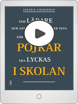 Pojkar i skolan, digitalt fortbildningspaket