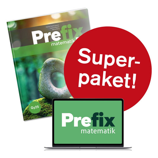 Prefix matematik 1c, superpaket, Gy25