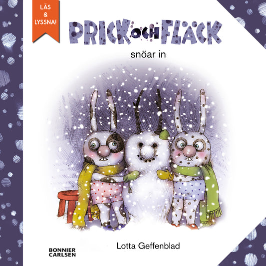 Prick och Fläck snöar in – E-bok