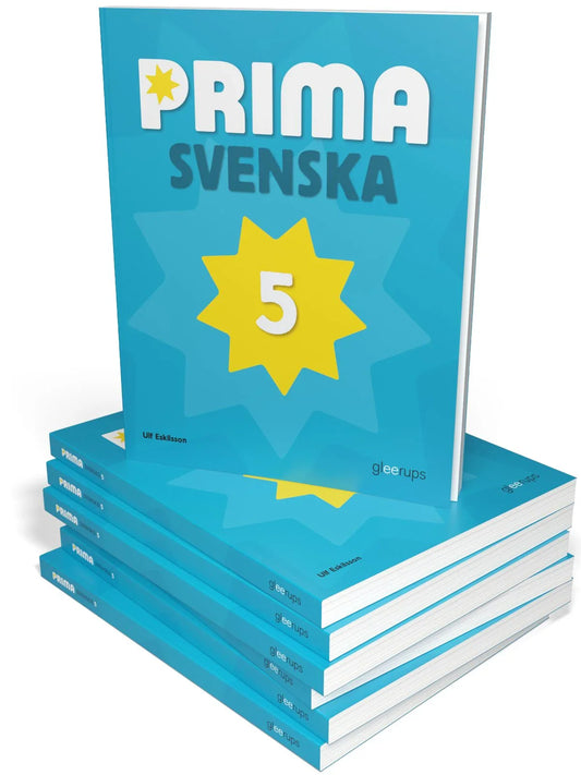 Prima Svenska 5 Basbok Paket 20 ex + Lärarwebb Indlic 12 mån (OBS! Endast för lärare)