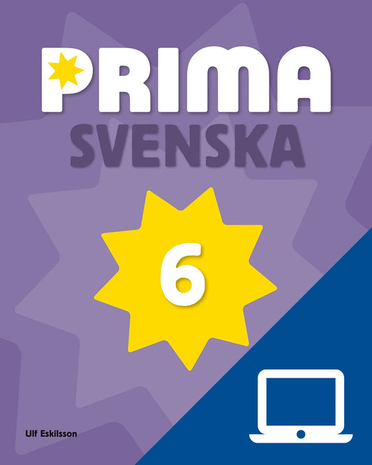 Prima Svenska 6, digitalt lärarmaterial, 12 mån (OBS! Endast för lärare)