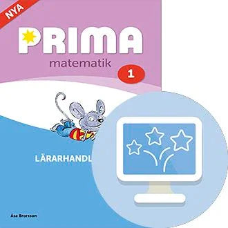 Prima matematik 1, lärarpaket inkl elevträning (OBS! Endast för lärare)
