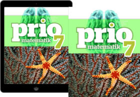 Prio Matematik 7 elevpaket,1 ex. Grundbok + 1 ex. digital elevlicens 1 år