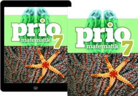 Prio Matematik 7 elevpaket,1 ex. Grundbok + 1 ex. digital elevlicens 1 år