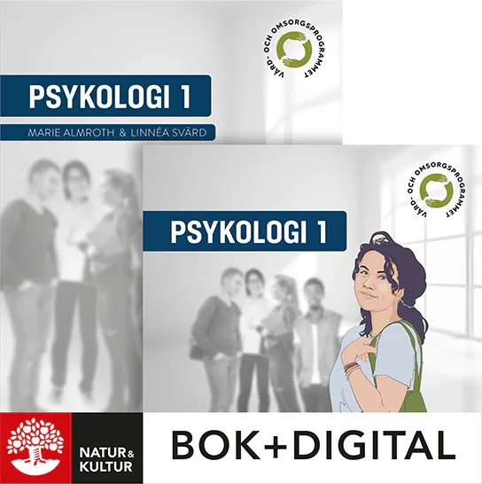 Psykologi 1 för Vård- och omsorgsprogrammet Paket Bok+Digital