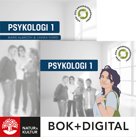 Psykologi 1 för Vård- och omsorgsprogrammet Paket Bok+Digital