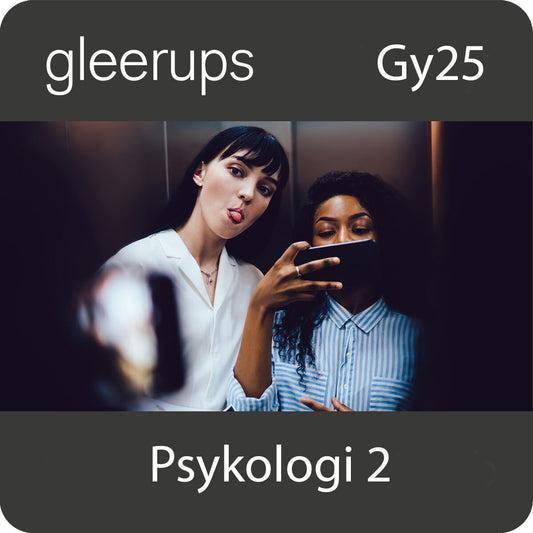 Psykologi 2, digitalt läromedel, lärare, 12 mån, Gy25 (OBS! Endast för lärare)