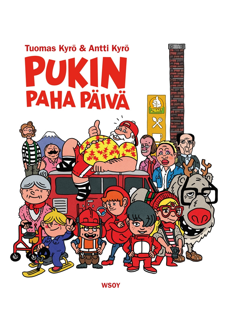 Pukin paha päivä – E-bok