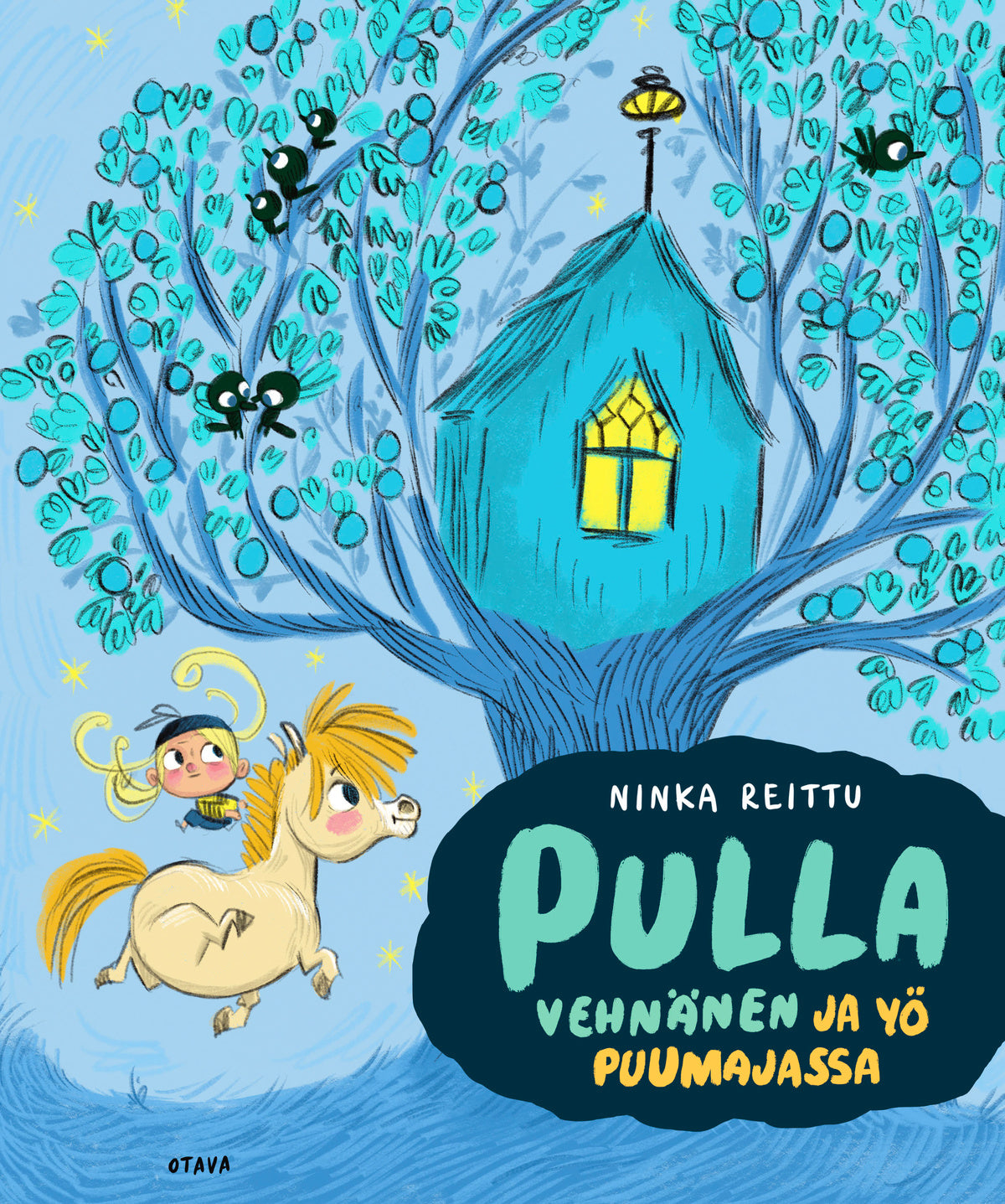 Pulla Vehnänen ja yö puumajassa – E-bok