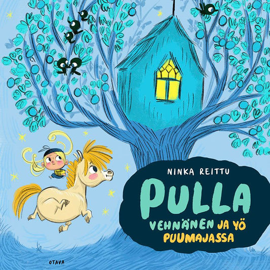 Pulla Vehnänen ja yö puumajassa – Ljudbok