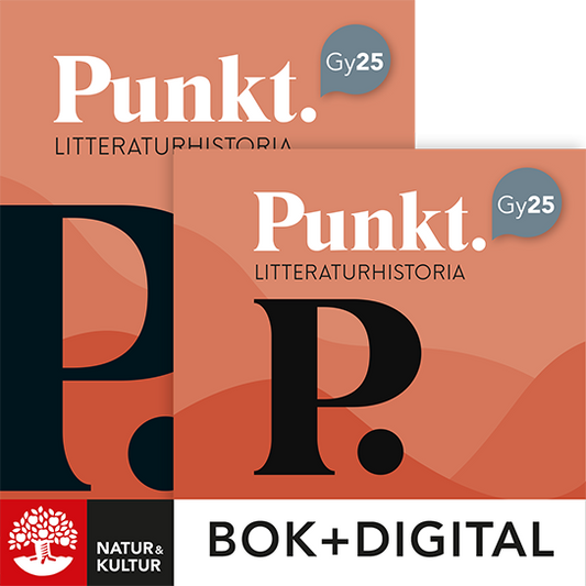 Punkt Svenska Litteraturhistoria Paket Bok+Digital