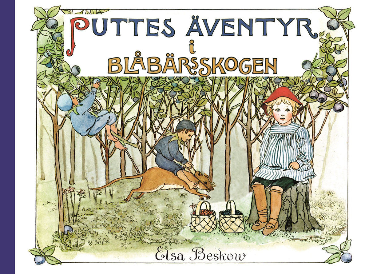 Puttes äventyr i blåbärsskogen – E-bok