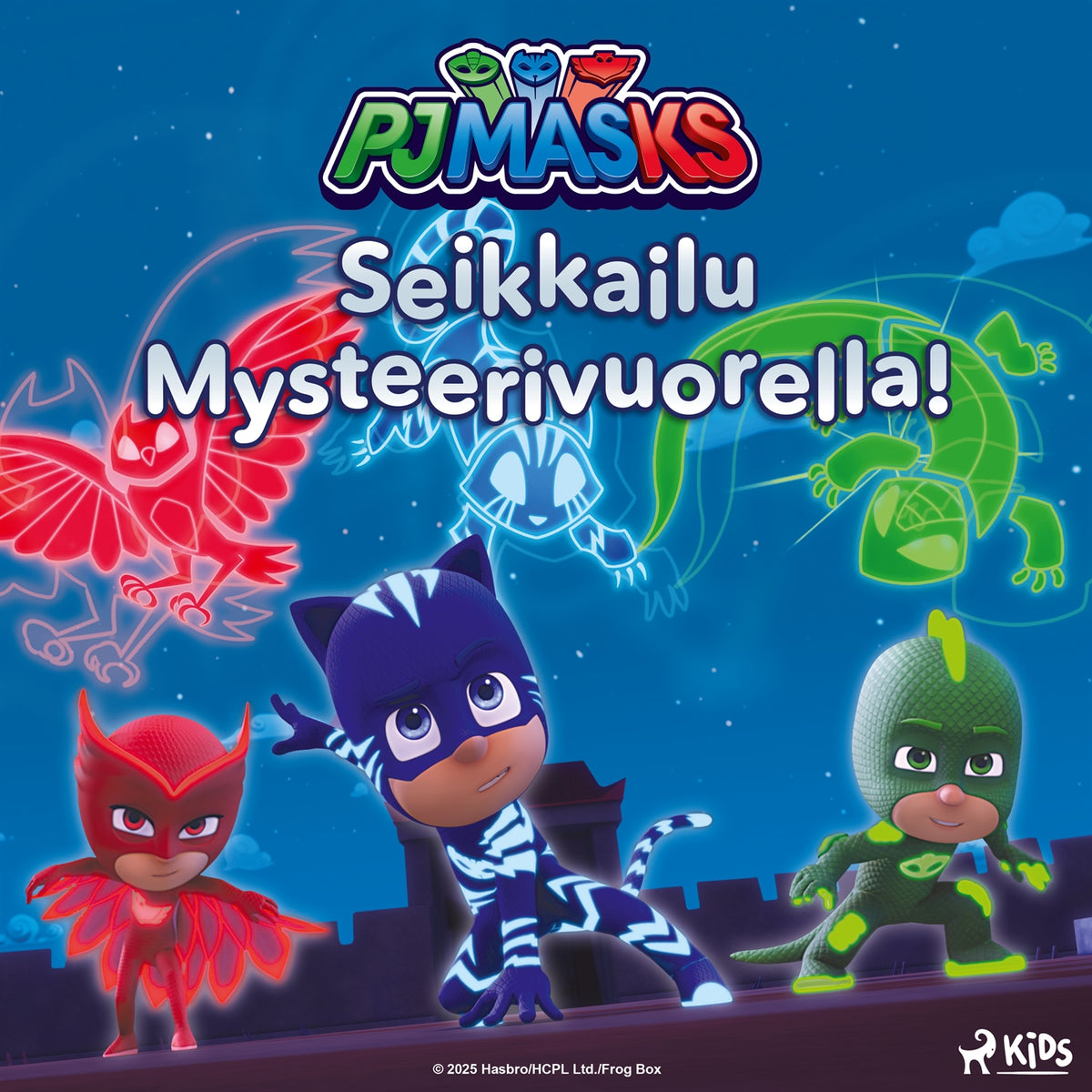 Pyjamasankarit – Seikkailu Mysteerivuorella! – Ljudbok