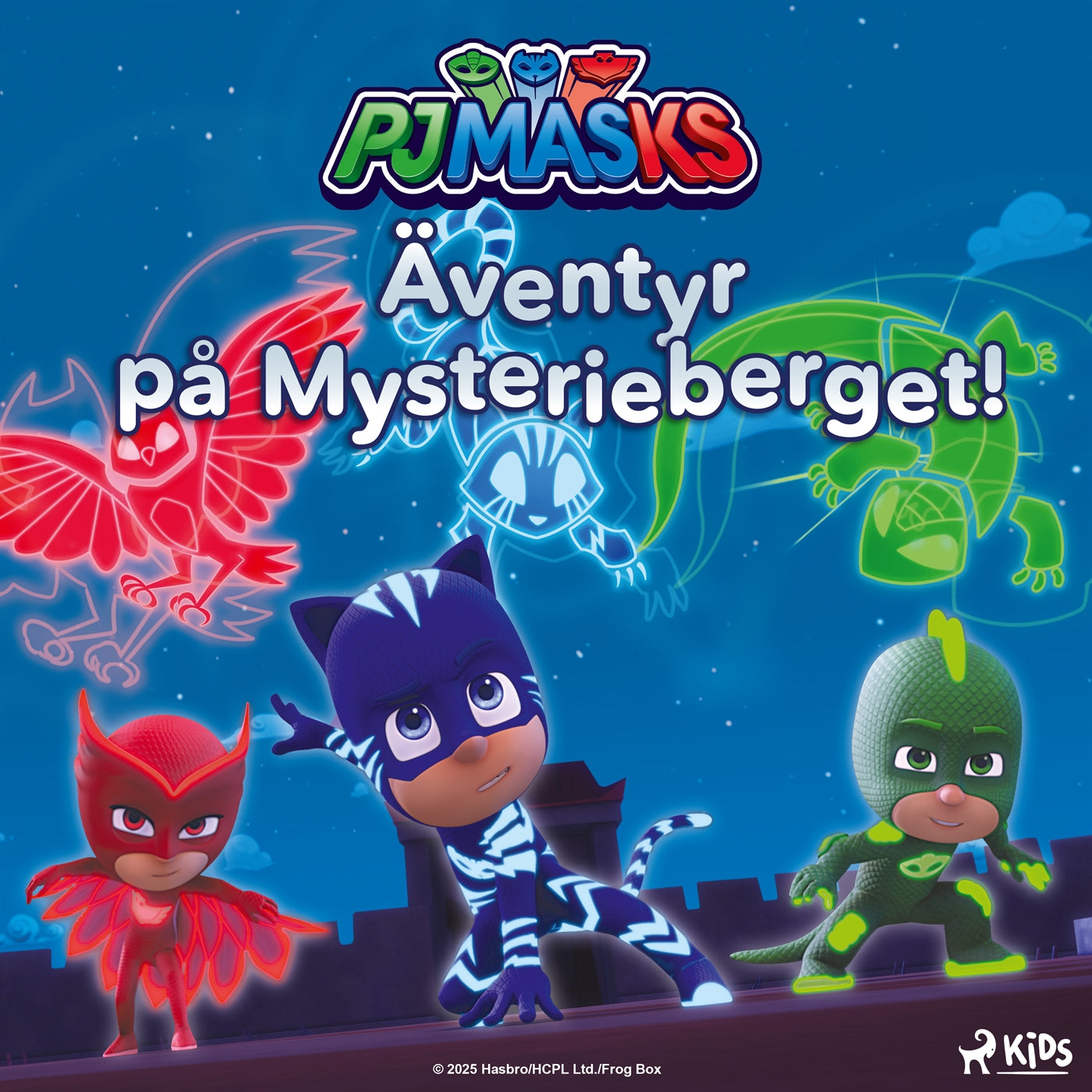 Pyjamashjältarna – Äventyr på Mysterieberget! – Ljudbok