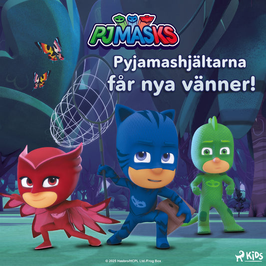 Pyjamashjältarna får nya vänner! – Ljudbok