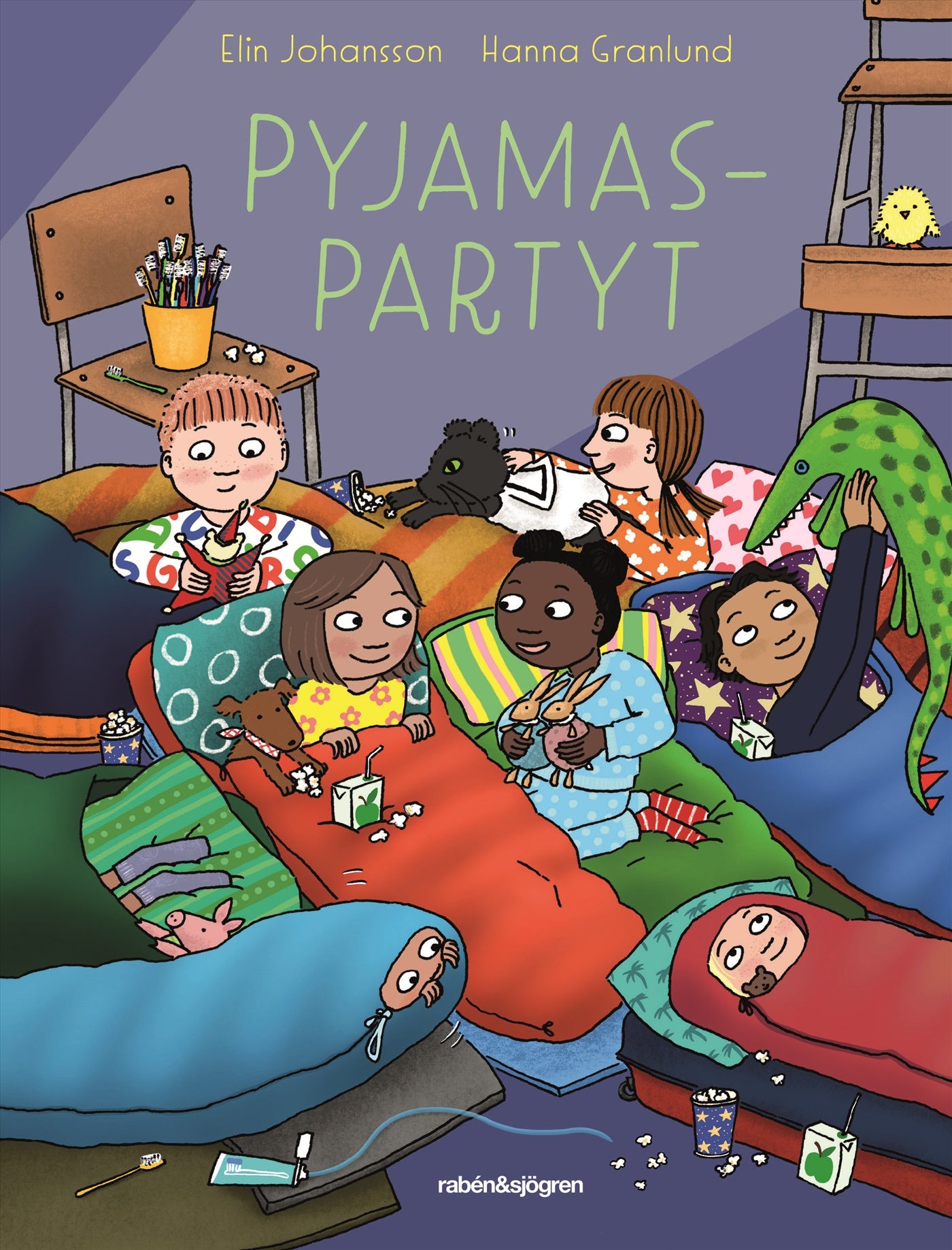 Pyjamaspartyt – E-bok