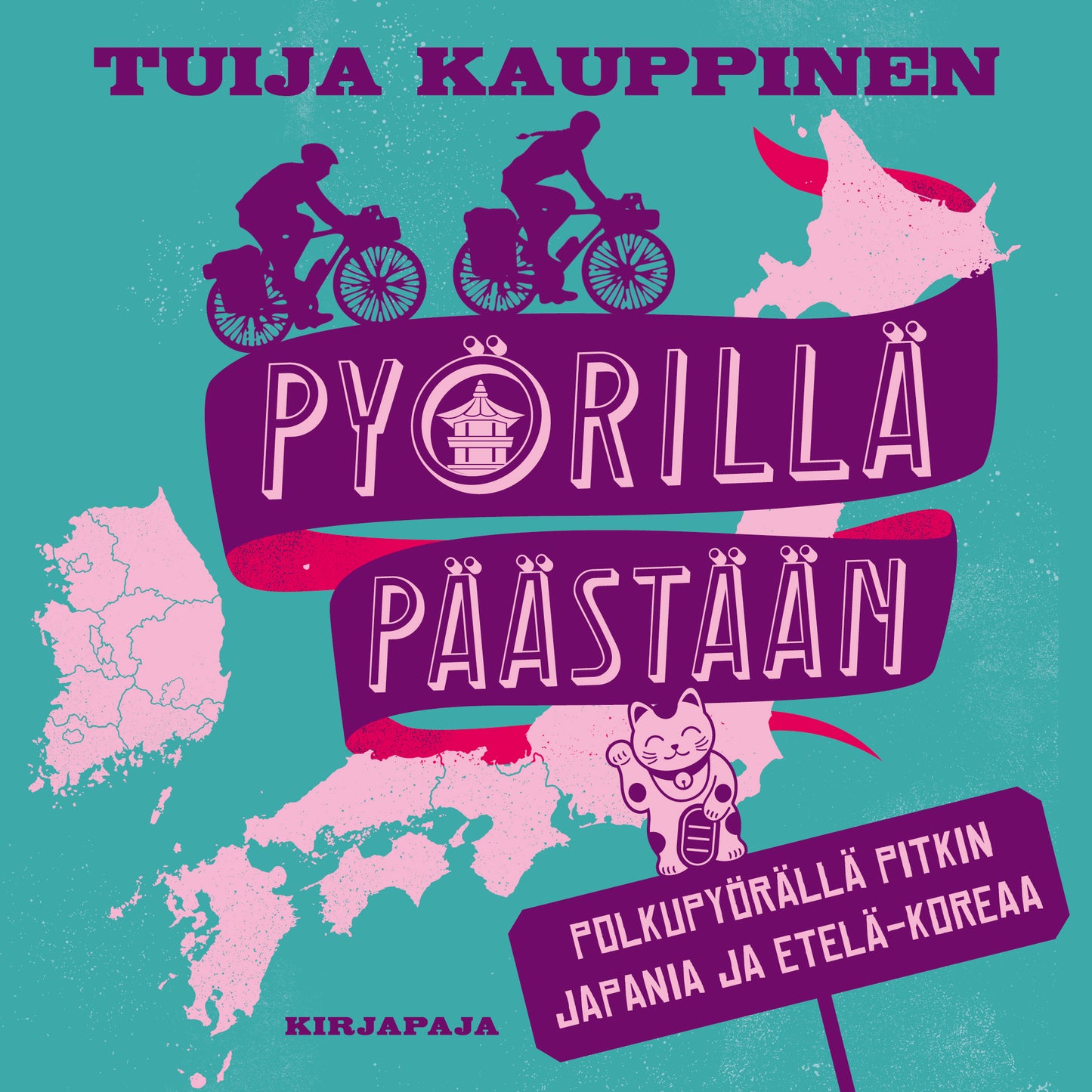 Pyörillä päästään – Ljudbok