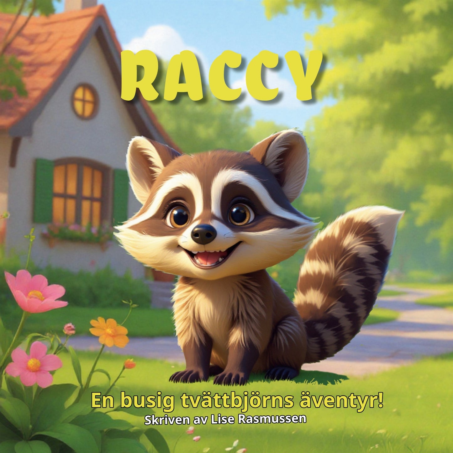 Raccy: En busig tvättbjörns äventyr! – E-bok