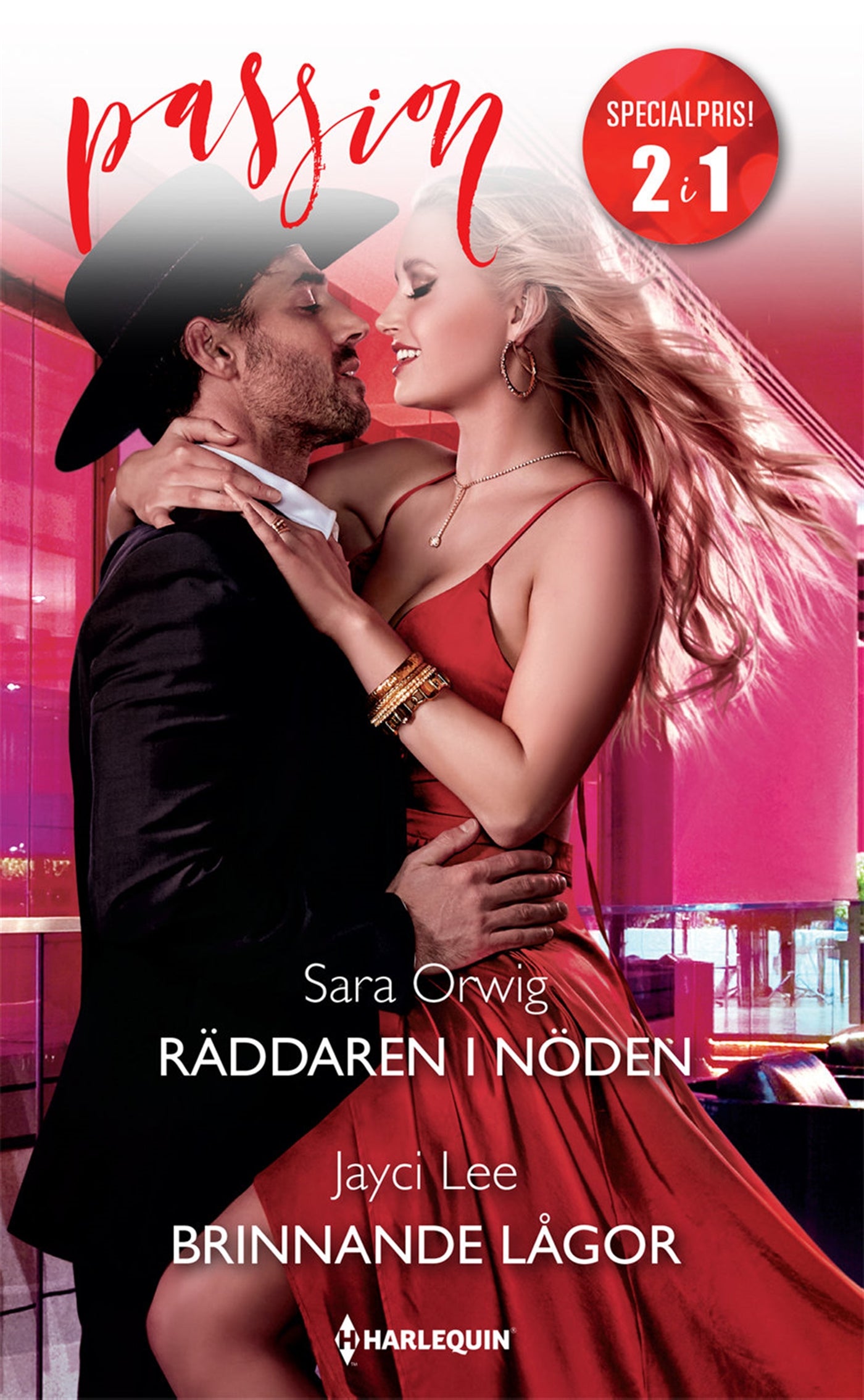 Räddaren i nöden / Brinnande lågor – E-bok
