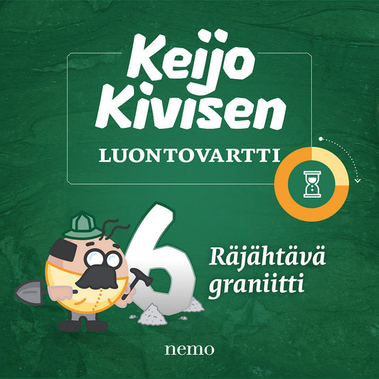 Räjähtävä graniitti – Ljudbok