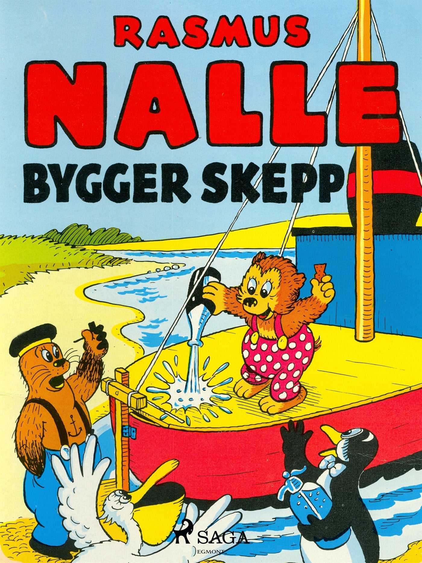 Rasmus Nalle bygger skepp – E-bok
