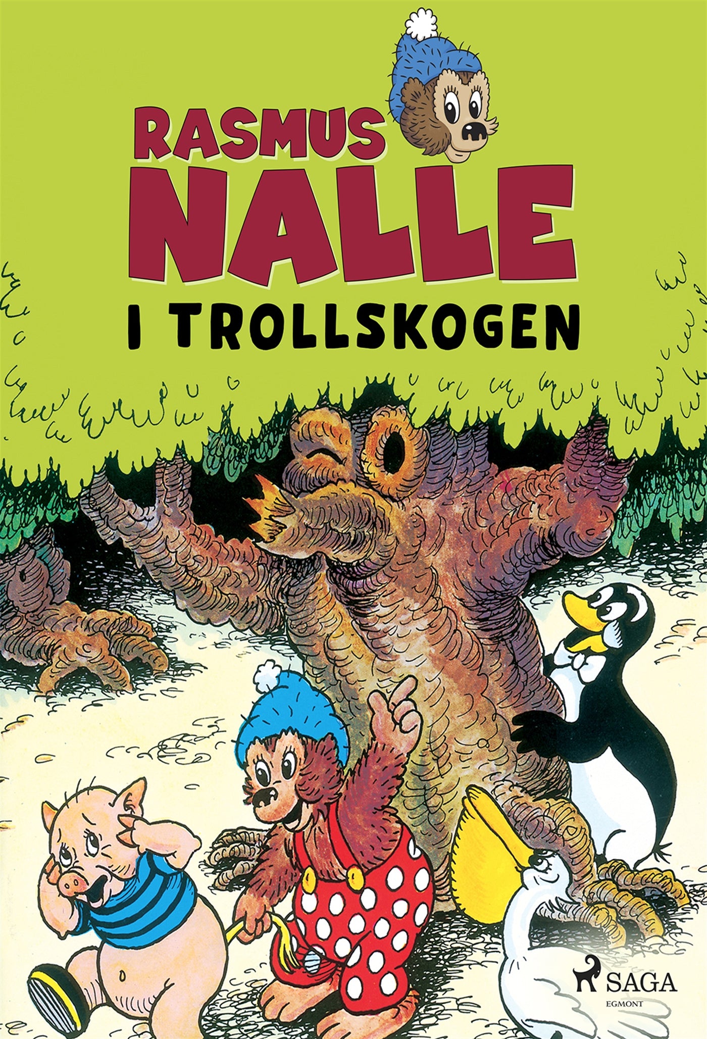 Rasmus Nalle i trollskogen – E-bok