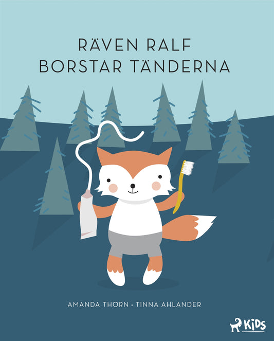 Räven Ralf borstar tänderna – E-bok