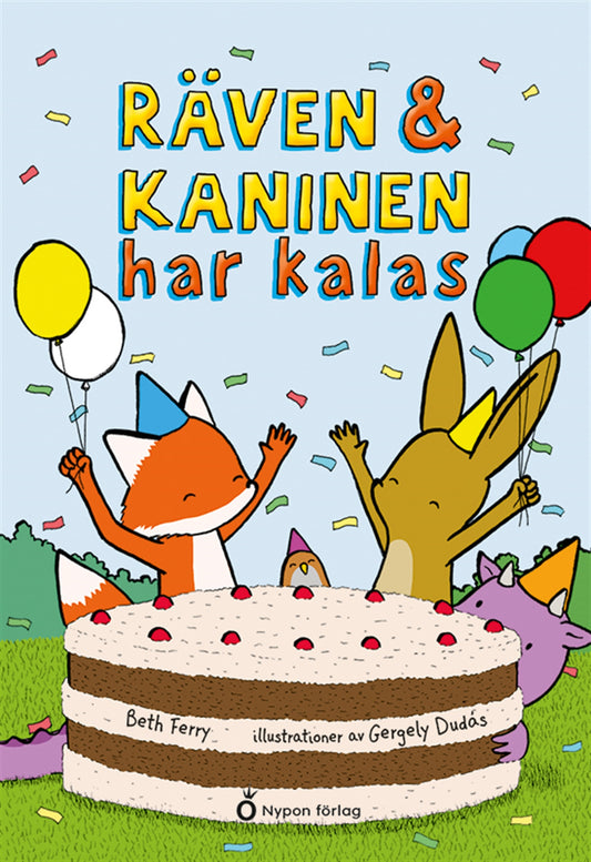 Räven och kaninen har kalas – E-bok