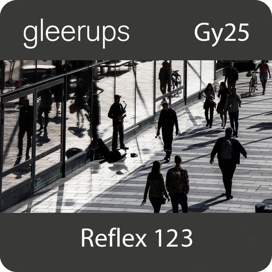 Reflex 123, digitalt läromedel, lärare, 12 mån, Gy25 (OBS! Endast för lärare)