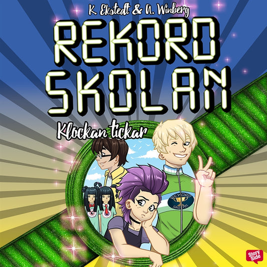 Rekordskolan. Klockan tickar – Ljudbok