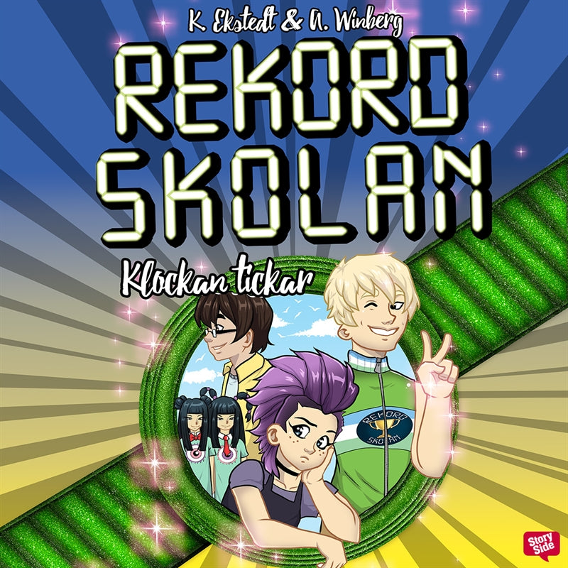 Rekordskolan. Klockan tickar – Ljudbok