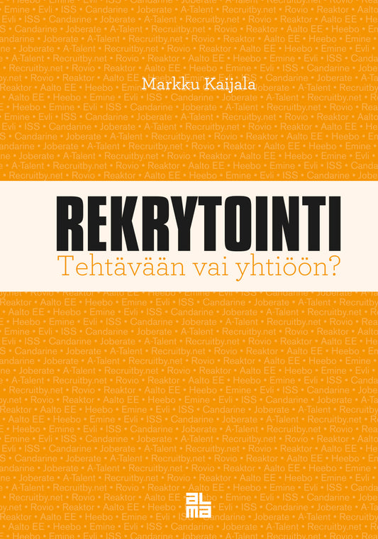Rekrytointi – E-bok