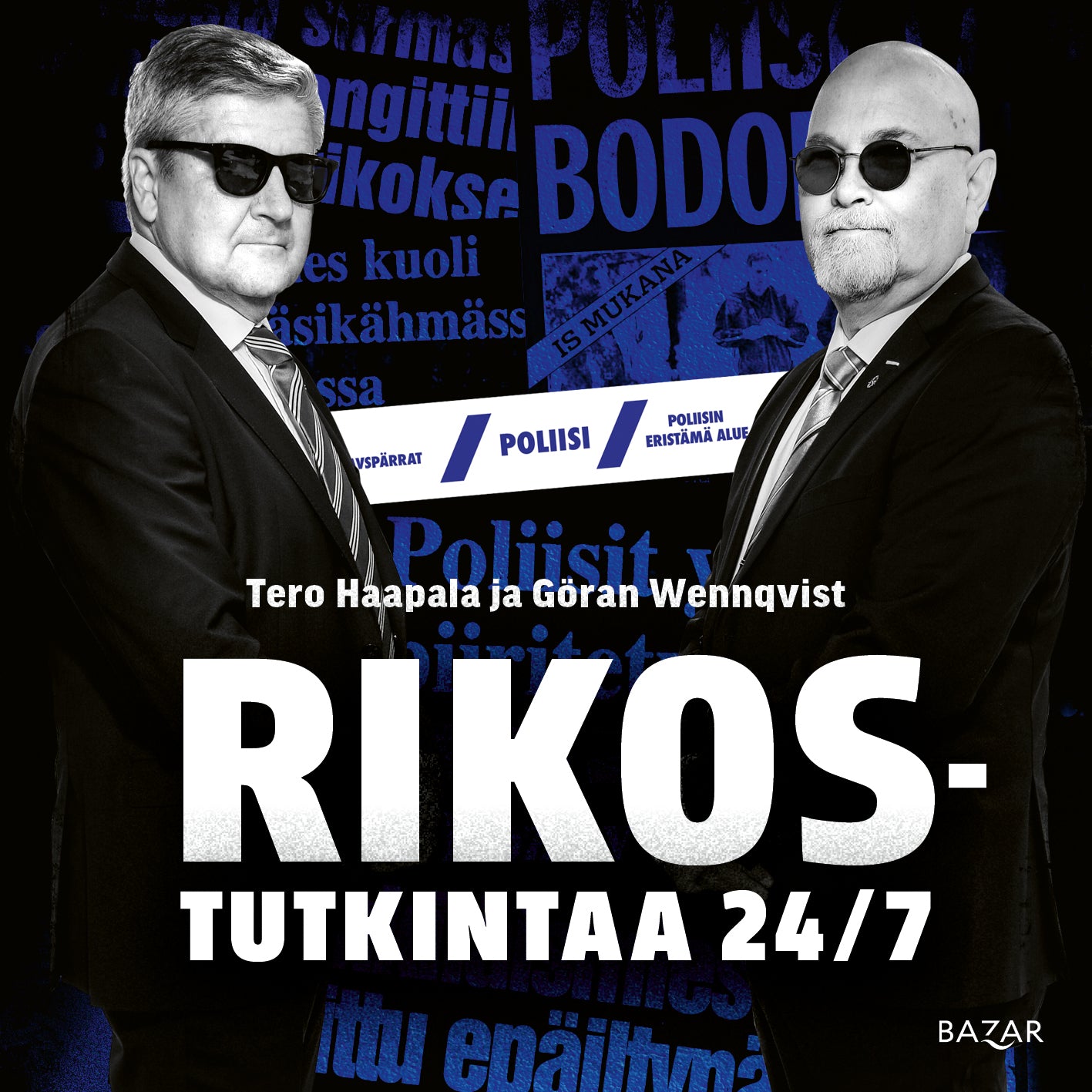 Rikostutkintaa 24/7 – Ljudbok
