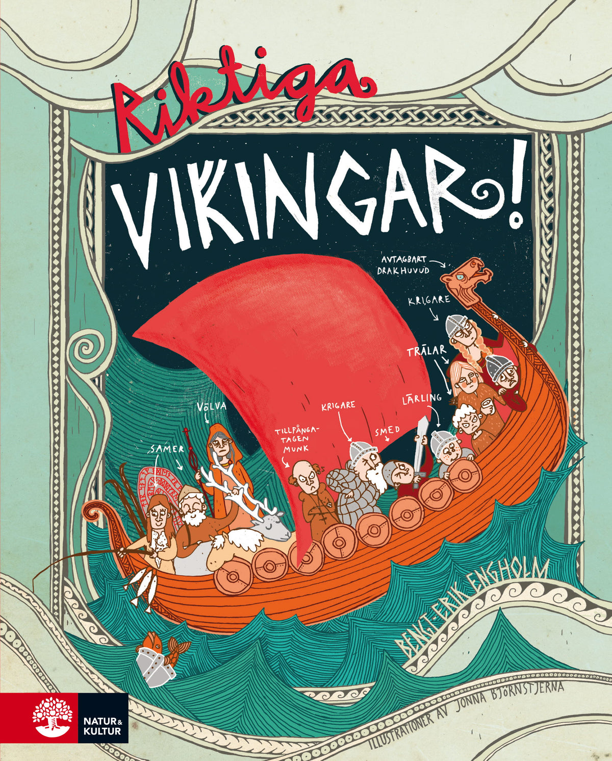 Riktiga vikingar! – E-bok