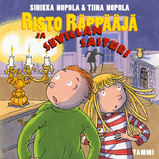 Risto Räppääjä ja Sevillan saituri – Ljudbok